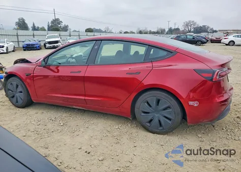 2024 Tesla Model 3 from USA, damaged, VIN 5YJ3E1EB9RF768069